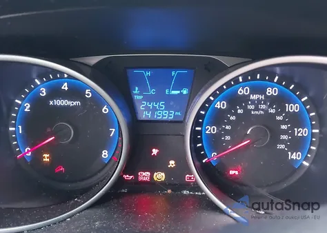 2013 Hyundai Tucson Gls из США, поврежденный, VIN KM8JUCAC6DU730072